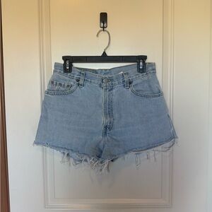 Vintage Levi's 550 Cut Off Jean Shorts
